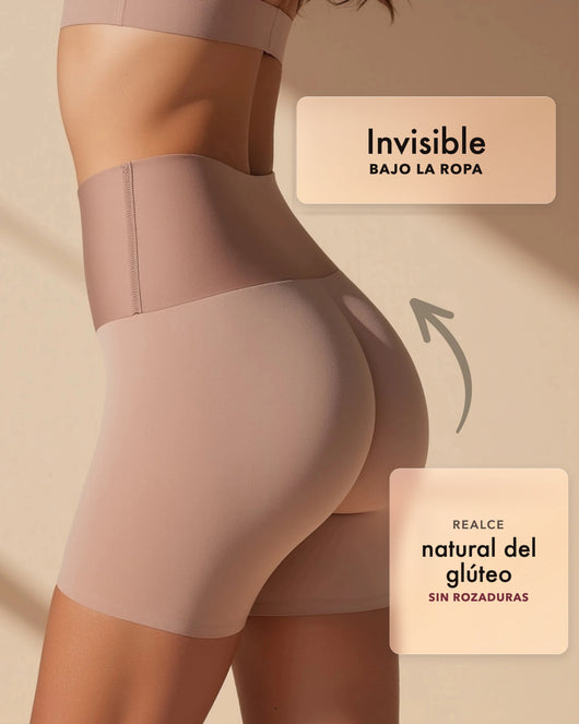 Invisible bajo la ropa, realce natural del glúteo